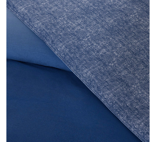 Gap Home Ombre Reversible Comforter Set, Twin, Blue, 2-Pieces(new)