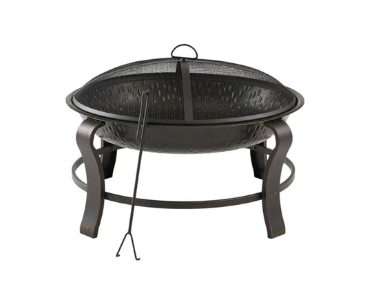 Mainstays Owen Park 28 inch Round Wood Burning Fire Pit- NEW IN BOX!!!