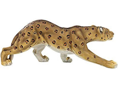 Design Toscano JQ7931 Silent Pursuer Spotted Leopard Garden Statue, Full Color Finish**New**
