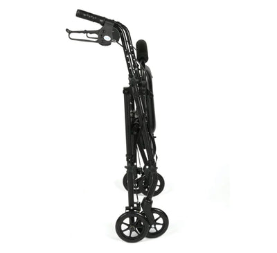 Equate Rolling Walker For Seniors, Rollator Walker with Seat and Wheels, Black- NEW KN BOX!!!!