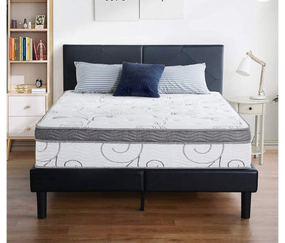 Olee Sleep 13 Inch Box Top Hybrid Gel Infused Memory Foam Innerspring Mattress KING 13SM01K- new in the box