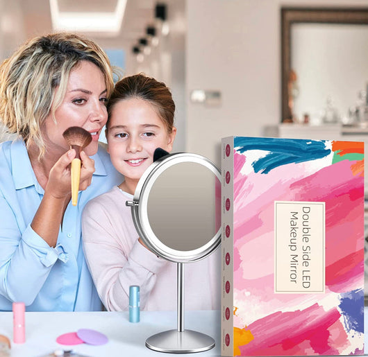 LOVESPEJO Lighted Makeup Mirror with Magnification- NEW IN BOX!!!