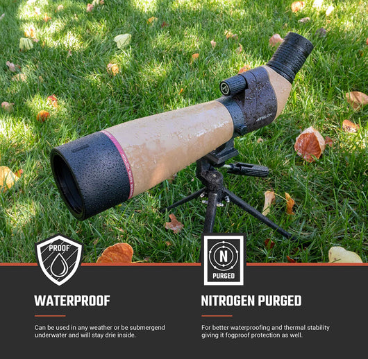 Athlon Optics Talos 20-60x80 Spotter Scope , Black- NEW IN BOX!!!