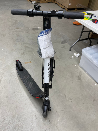 Bird ES4-800 Electric Scooter-Dual Battery- 28 mile Range-800 Watt Motor, Ground Effect Lights, Front Shock Absorption, 15.5 MPH, Ultra-Lightweight, Electric Scooter for Adults (Renewed)- new -small shipping scuffs on display - works great