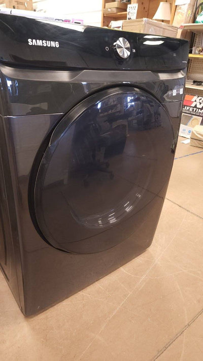Samsung 7.5-cu ft Stackable Steam Cycle Electric Dryer (Brushed Black) ENERGY STAR USED TESTED WORKS GREAT