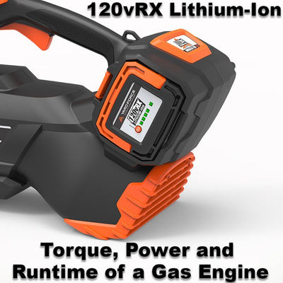 Yard Force 120vRX Lithium-Ion Blower with Push-Button Speed Control - NEW IN BOX!!!