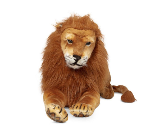 Melissa & Doug Giant Lion - Lifelike Stuffed Animal (over 6 feet long)- NEW IN PLASTIC!!!!