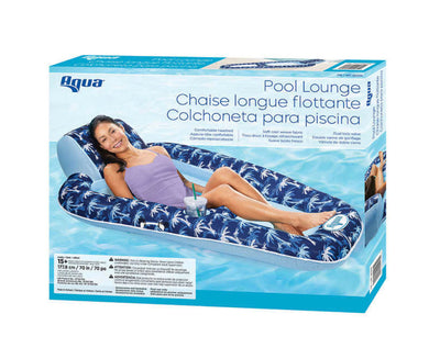 Aqua Inflatable Luxury Pool Lounge- NEW IN BOX!!!