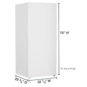Kenmore  20.8-cu ft Frost-free Upright Freezer (White) Scratch and Dent unit