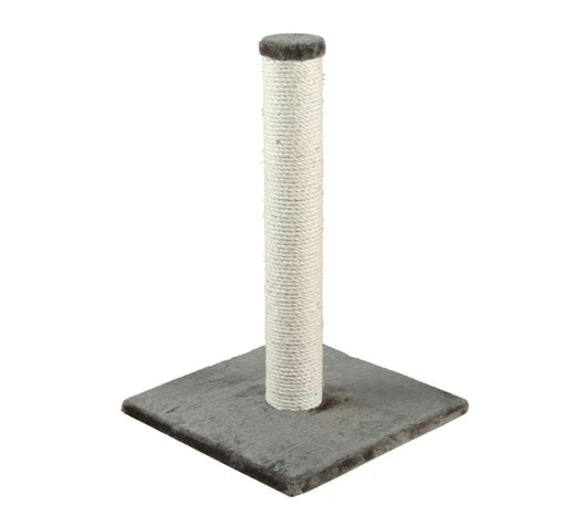 TRIXIE Parla Scratching Post, Durable Sisal Rope, 24.5" Tall, Gray- NEW AND ASSEMBLED!!!