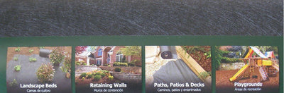 Dalen Pro-Shield Commercial Grade Landscape Fabric with 50 Staples!! BRAND NEW!!