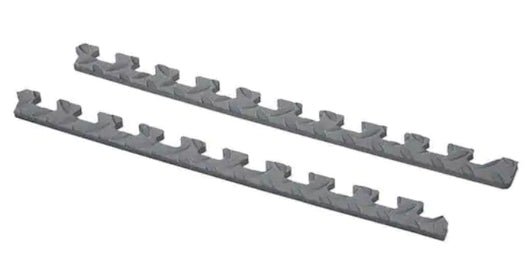 Norsk Gray 24 in. x 24 in. x 0.47 in. Foam Interlocking Floor Mat (6-Pack)!! NEW IN PLASTIC!!