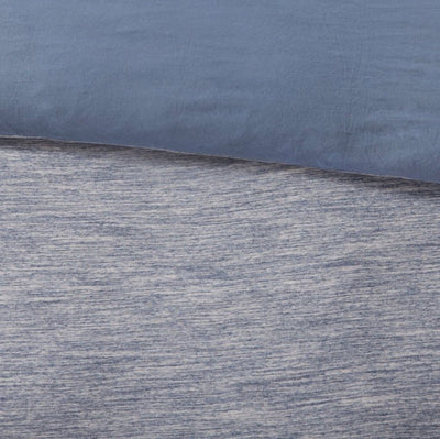 Home Essence Apartment Space Dyed Melange Cotton Jersey Knit Duvet Cover Set- NEW IN BAG!!!
