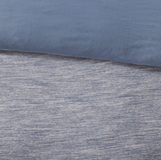 Home Essence Apartment Space Dyed Melange Cotton Jersey Knit Duvet Cover Set- NEW IN BAG!!!