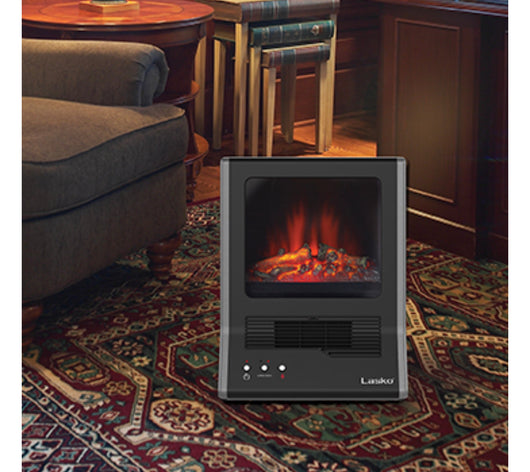 Lasko CA20100 Ultra Ceramic Fireplace Heater (new in the box)
