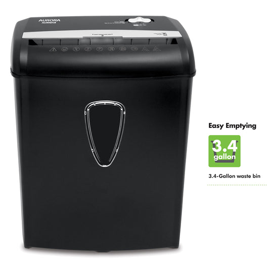 Aurora 8-Sheet Crosscut Paper and Credit Card Shredder, Security P-4**New in box**