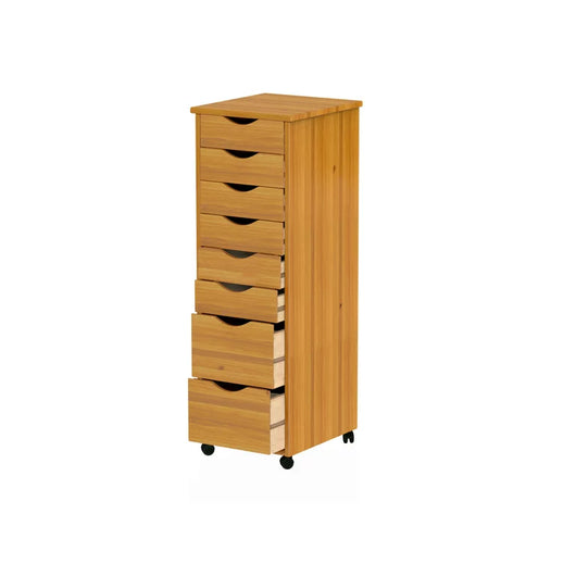 Adeptus Solid Wood 6+2 Drawer Roll Cart**New in Box**