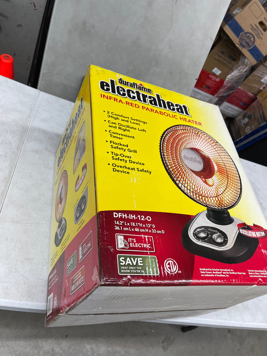 PARABOLIC Duraflame OSCILLATING HEATER
