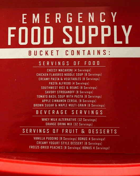 ReadyWise 124 Serving Ultimate Preparedness Pack, 25 Year Shelf Life- NEW!! (Missing 2 Packets)