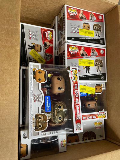Funko POP! WWE: The Rock vs. Mankind (2 Pack) - new in box