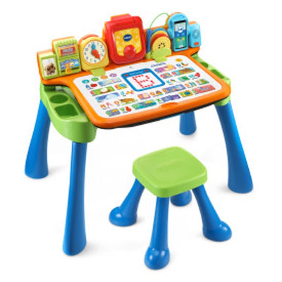 VTech Get Ready for School Learning Desk with Projector and Stool**New in Box**