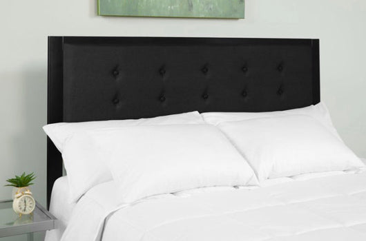 Flash Furniture Bristol Metal Tufted Upholstered Full Size Headboard in Black Fabric- NEW IN BOX!!!