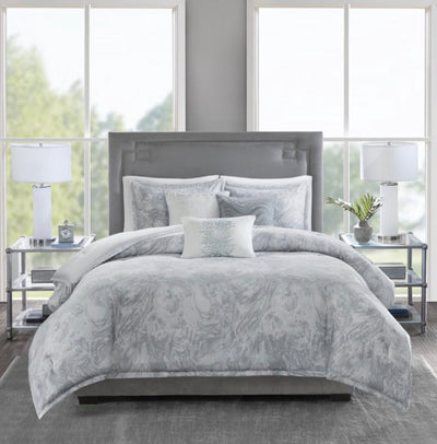 Home Essence Karlene 6 Piece Cotton Sateen Duvet Cover Set- NEW IN BAG!!!
