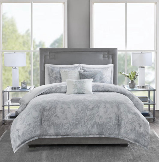 Home Essence Karlene 6 Piece Cotton Sateen Duvet Cover Set- NEW IN BAG!!!