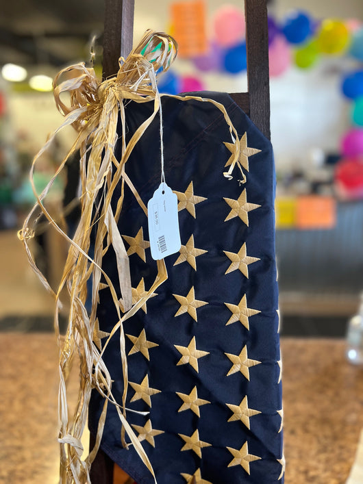 Handmade American Flag Ladder