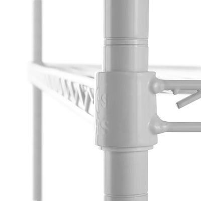 Hyper Tough 36"W x 16"D x 72"H 5-Shelf Wire Shelving Unit, White**New in Box**