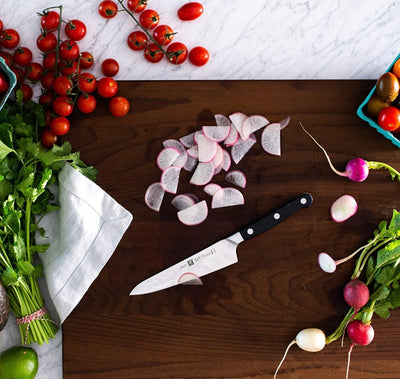 ZWILLING Pro 5.5" Ultimate Prep Knife, inch, Black/Stainless Steel- NEW IN BOX!!!