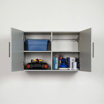 HangUps Upper Storage Cabinet, 36", Light Gray- NEW IN BOX!!!!