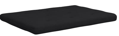 DHP Caddie 6” Thermobonded High Density Polyester Fill Futon Mattress, Full Size, Black Linen MATTRESS ONLY!!!! NEW IN BOX!!!!