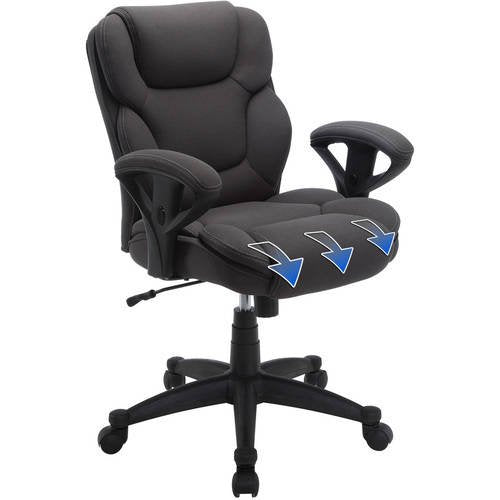 Serta Big & Tall Fabric Manager Office Chair, Supports up to 300 lbs, Gray**New in box**