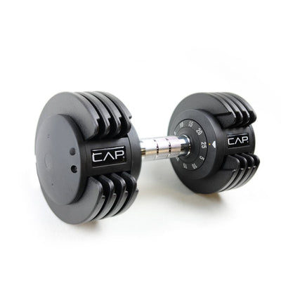 CAP Barbell 25 Lb. Adjustable Dumbbell Set, Quick Select 5-25, Pair**New in Box**