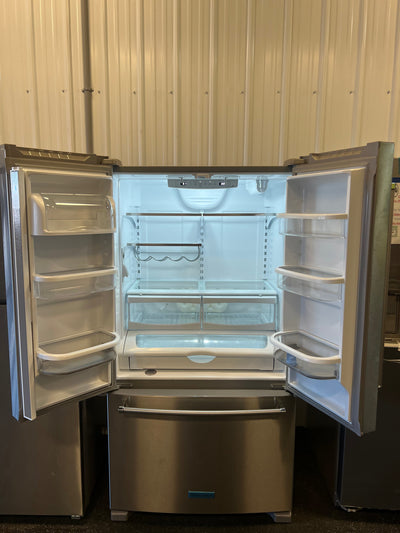 !!!CLEARANCE ITEM!!! KitchenAid  20-cu ft Counter-depth French Door Refrigerator with Ice Maker, Stainless Steel, ENERGY STAR!! NEW OUT OF BOX!!