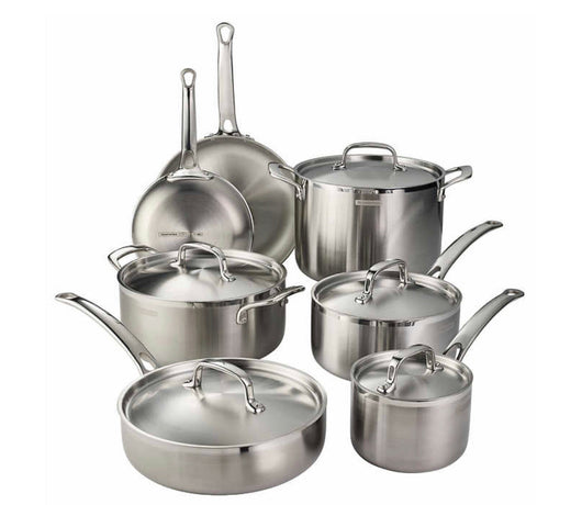 Tramontina 12-piece Tri-Ply Clad Stainless Steel Cookware Set- NEW IN BOX!!!