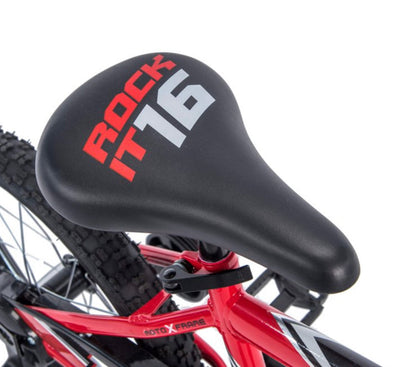 Huffy 16 Inch Rock It Boys Sidewalk Bike, Red- NEW AND ASSEMBLED!!!!
