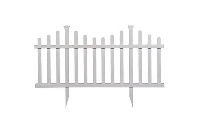 Zippity Outdoor Products Madison No-Dig Vinyl Fence Kit (30in x 56in) (4 Pack)- NEW IN 2 BOXES!!!!
