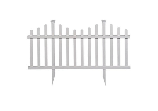 Zippity Outdoor Products Madison No-Dig Vinyl Fence Kit (30in x 56in) (4 Pack)- NEW IN 2 BOXES!!!!