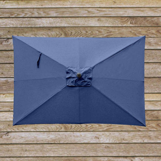 Sunbrella rectangle umbrella 7’x10’ Blue**New in Box**