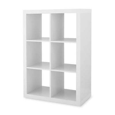Better Homes & Gardens 6-Cube Storage Organizer, White**New in Box**