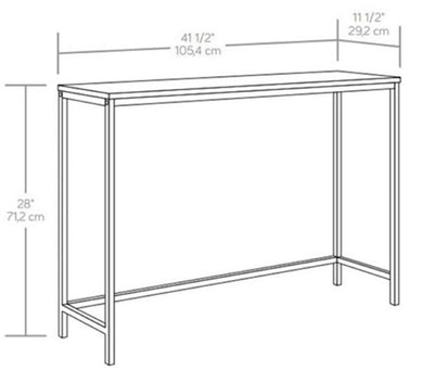 Sauder North Avenue Sofa Console Table, Charter Oak Finish!! NEW IN BOX!!