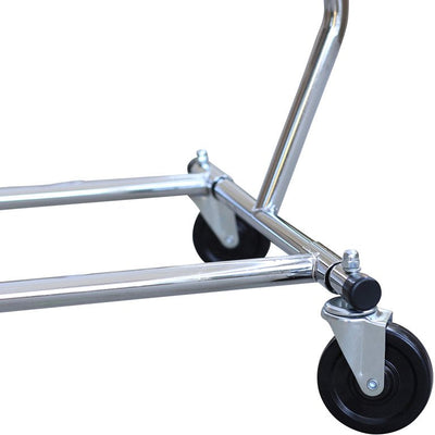 Simple Houseware Supreme Commercial Grade Clothing Garment Rack, 51 to 75 inches Extensible Rod, Chrome!