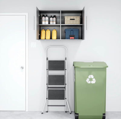 HangUps Upper Storage Cabinet, 36", Light Gray- NEW IN BOX!!!!