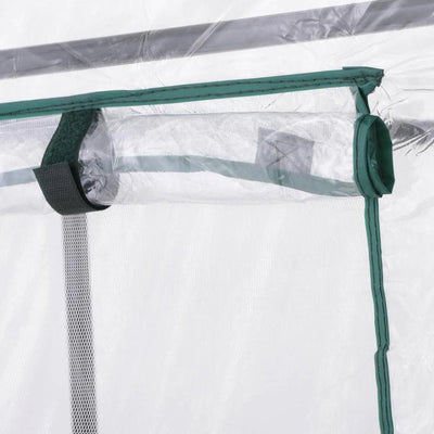 Machrus Ogrow Deluxe Walk-In Greenhouse with 3 Tiers and 6 Shelves - Clear Cover**New in Box**