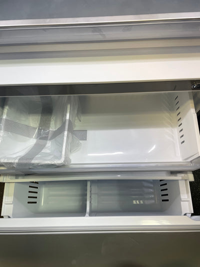 LG 23.5 cu. ft. French Door Counter-Depth Refrigerator with Craft Ice (brand new with scratch on the inside from shipping. Photos show )