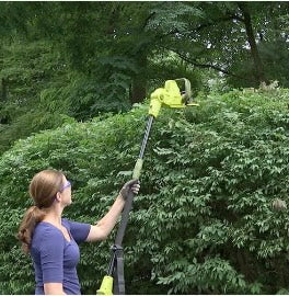 Sun Joe Electric Telescoping Pole Hedge Trimmer, 21-Inch, 4 Amp!! NEW OUT OF BOX!!