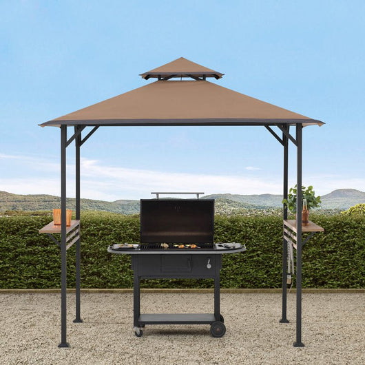 Sunjoy 60" x 96" Grill Khaki Square Gazebo**New in box**