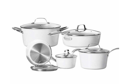 The Rock Zero 10-piece Ceramic Non-Stick Cookware Set- NEW IN BOX!!!
